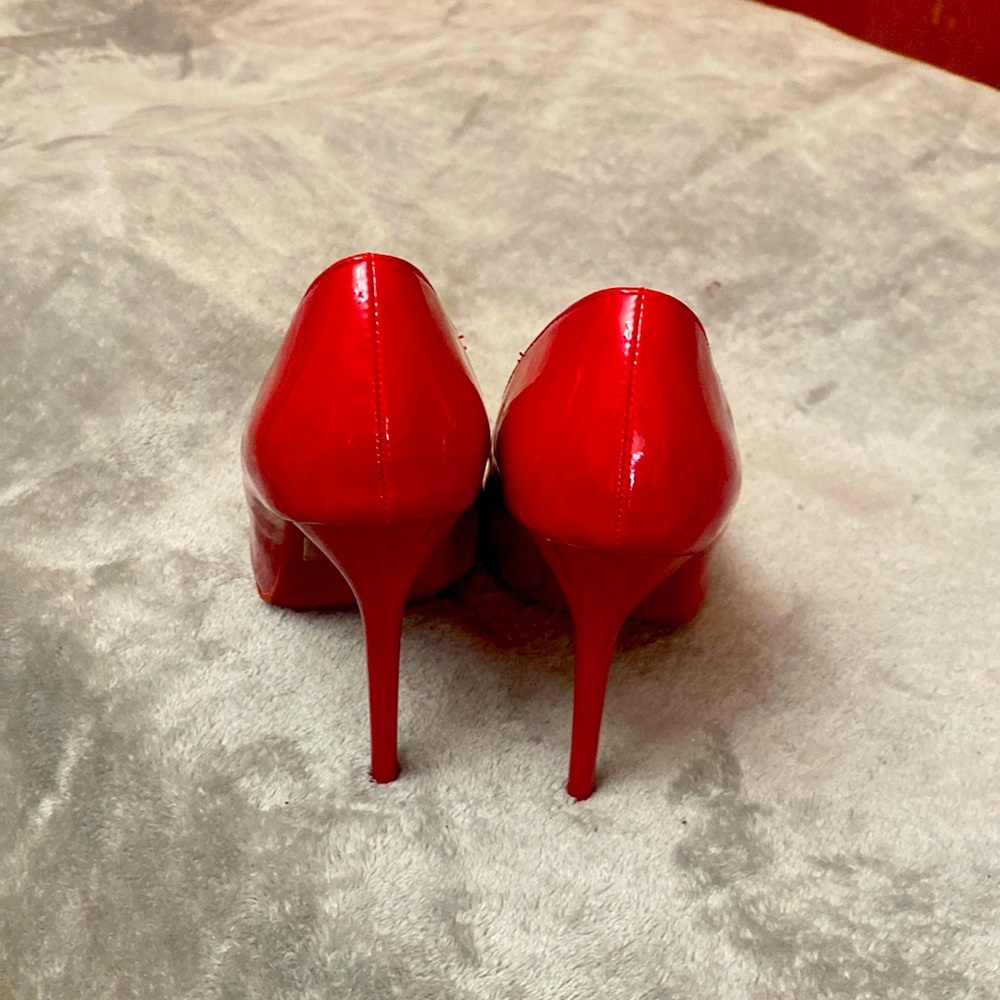 Red high heels